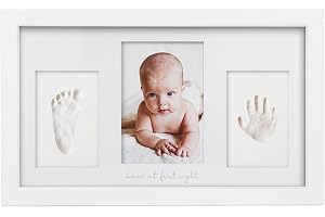 Handavtryck och fotavtryck för bebisar – gipsavtryck, babyhand och fot för nyfödda, handavtryck, babyfotoram, fotavtryck, babyshower, babyavtryck (alpin
