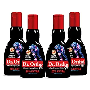 Dr. Ortho Pain relief Oil, 120ml(Pack of 4)