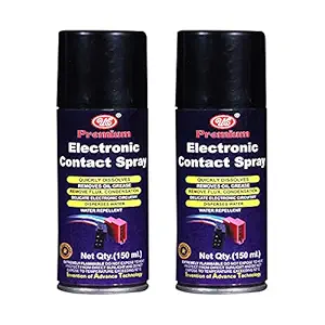 UE Premium Electronic Contact Cleaner Spray - 150 ml (Pack of 2)