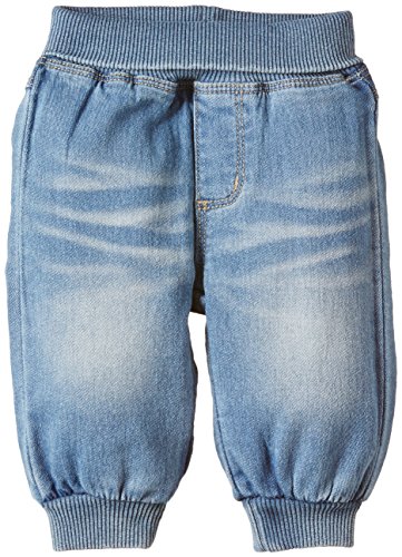 NAME IT Unisex Baby Nitur Nb Swe Dnm Pant Wr 415 Plain Jeans, Blue (Medium Blue Denim), 0-3 Months (Manufacturer size: 50)