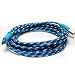 Produktbild ULTRICS® Micro USB Kabel 2M BLUE Nylon geflochtenes Aufladeeinheits-Kabel Tangle geben Synchronisierungsauflade USB-androides Aufladeeinheits-Blei für Samsung-Galaxie, Sony, Nokia, Microsoft, Motorola, Nexus, Huawei, LG, Xiaomi, OPPO - Lebenszeit-Garantie, Geld frei zurück Garantie