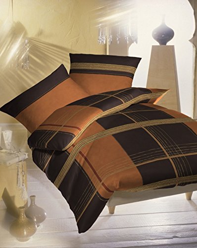 KAEPPEL MAKO SATIN BETTWÄSCHE. 447/626 In 3 Größen erhältlich. 140x220cm, 200x220cm und 240x220cm.