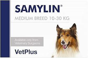 YFCACT Animed Direct Samylin Tablets for Medium Breed Dogs - Pack of 30