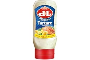Hymor D&L Tartare Sauce Classics - 1x 300ml - belgische Grill-Sauce auf Mayonnaise-Basis, cremig-würzige Würz-Sauce von Devos & Lemmens, zu Burger & Pommes, Fleisch- und Fischgerichten
