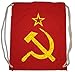Produktbild Urban Backwoods CCCP Vintage Logo Turnbeutel Sporttasche Soviet Union Hammer & Sichel Russia Rußland UDSSR