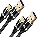 Price comparison product image USB C 3.0 Cable - Techole [2 Pack] USB C Fast Charging Cables 3.3ft/1M - Nylon Braided Type C Charger for Samsung Galaxy A3/A5/A7/Note 8 /S8/S8+/, Sony Xperia XZ, Google Pixel 2xl, Huawei P20/P10/P9,Nexus 5X/6P, Nintendo Switch,etc