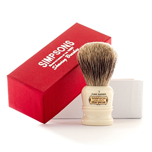 Simpsons Duke D1 Pure Badger Hair Shaving Brush