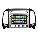 Produktbild 7 Zoll 2 Din Android 5.1.1 Lollipop OS Autoradio für Hyundai Santa Fe(2006 2007 2008 2009 2010 2011 2012), kapazitiver Touchscreen mit Quad Core 1.6G Cortex A9 CPU 16G Flash und 1G DDR3 RAM GPS Navi Radio DVD Player 3G/WIFI Aux Input OBD2 USB/SD DVR