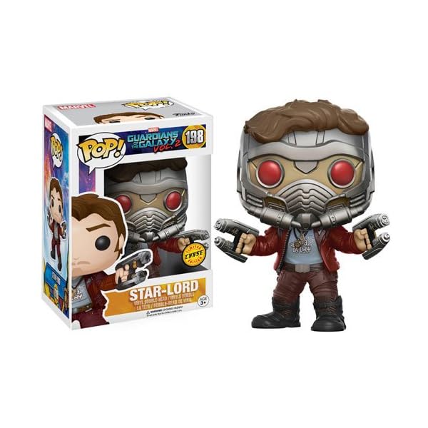 Funko Pop Star-Lord “Chase Edition” (Guardianes de la Galaxia Vol. 2 198) Funko Pop Guardianes de la Galaxia