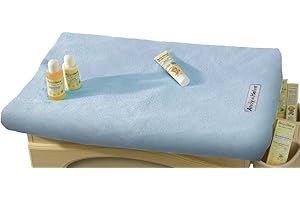 Andy & Helen Copri fasciatoio Universale con angoli elasticizzati in spugna 100% cotone Cielo