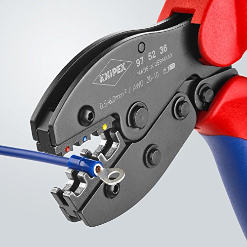 Knipex 97 52 36 PreciForce: für isolierte Kabelschuhe und Verbinder - 4