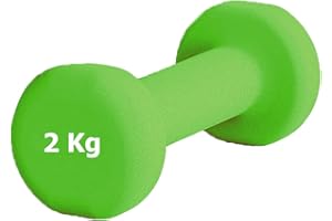 G5 HT SPORT Manubri O Manubrio in Neoprene da Palestra E Home Gym Antiscivolo da 0.5 a 6 kg Coppia O Singolo