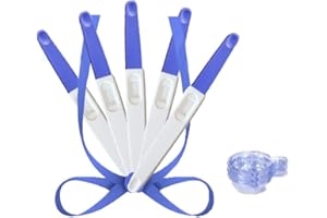 SINCHEREU Test di Gravidanza,Accuratezza Oltre il 99.5% Incinta Test Familiare, Affidabile e risultato veloce per il rilevamento della gravidanza - 5 Test