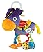 Lamaze Squeezy Donkey Clip On Pram and Pushchair Baby Toy