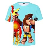 ► [Camiseta de playa con impresión en 3D] La avanzada tecnología de impresión en 3D hace que la camisa para hombre en 3D sea más única y hermosa, dando a las personas una estimulación visual. También asegura que las camisetas de fiesta no se desvanecerán, encogerán o deformarán después del lavado. Los patrones frescos, los colores brillantes y brillantes te harán destacar entre la multitud y atraerá la atención de tu pareja. Estas camisetas con cuello redondo son una verdadera prenda de armario.