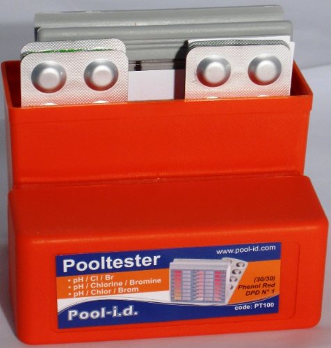 Pooltester für Chlor + pH Wert mit je 30 Testtabletten von well2wellness® - 2