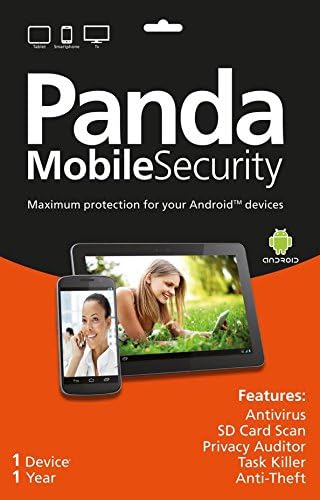 Panda Mobile Security (B12MS15B1DC) for Android Devices including Anti-Theft (1 Year Subscription)