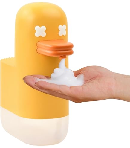 Dispenser Automatico Di Sapone A Forma Di Cartone Animato, Simpatico Dispenser Di Sapone Elettrico Ricaricabile Per Bambini Per La Casa (BLUE - 6