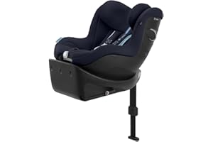 CYBEX Gold Kinder-Autositz Sirona Gi i-Size Plus inkl. Base, Ab ca. 3 Monaten bis 4 Jahre (Ab Geburt mit Neugeboreneneinlage), Max. 20 kg, 61 - 105 cm (Ab 40 cm mit Neugeboreneneinlage), Ocean Blue