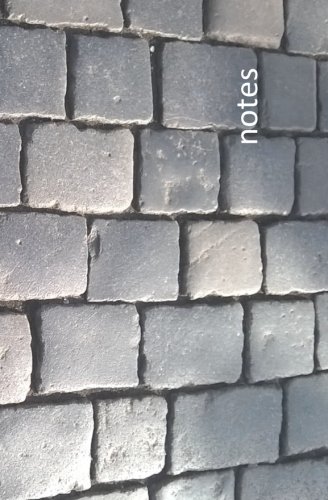 Preisvergleich Produktbild notes: Notizbuch, Pflastersteine, DIN A5 / liniert