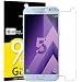 Produktbild Panzerglasfolie Schutzfolie für Samsung Galaxy A5 2017, NEWC® Tempered Glass 9H Hartglas, Anti Öl, Kratzen und Fingerabdrücke Blasenfrei, HD Displayschutzfolie, 0.33mm HD Ultra-klar für Samsung Galaxy A5 2017