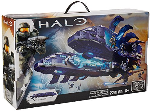 Mega Bloks Halo Covenant Spirit Dropship Exclusive Set #31847