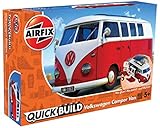 Kein Kleben, nur Bauen Airfix J6017 Quickbuild Modellbau-VW Camper Van