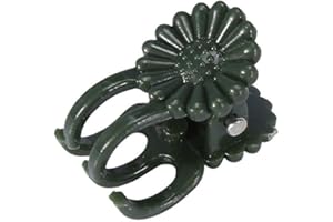 MNIXY M/M Lot de 20 clips en plastique pour support de plantes d'orchidée - Pinces pour plantes de jardin - Piquets pour soutenir les tiges de vigne