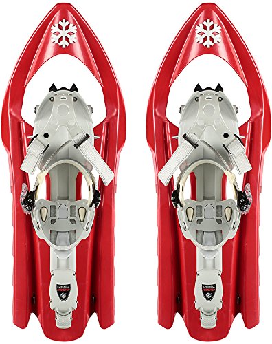 INOOK Freestep - Raquetas de nieve de aluminio - with Bag rojo 2017