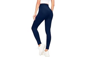 Love My Fashions® Women's Plain High Waisted Legging Stretchy Workout Bottoms Elasticated Soft Full Length Ladies Yoga Tights for Gym and Casualwear