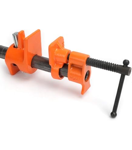 Fischer Pipe Clamp Set FGRS 32-37 Gvz, Black: 30 Pieces, 10 Joint Pipe Clamps, 10 Hanger Bolts, 10 Universal Dowels - View #10