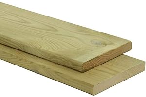 Gartenwelt Riegelsberger, listelli in legno di pino impregnato, 20 x 145 mm, lunghezza 50 cm, 4 lati piallati lisci