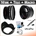 37mm Essential Lens Kit for the Panasonic SDR-H18 SDR-H80 SDR-H90 AG-HSC1U Hard Drive Camcorders. Bundle Includes UltraPro Accessory Set. RS.5043.00