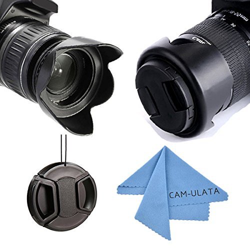 Pare-soleil pour Objectif CAM-ULATA 72mm Pare-soleil fleur tulipe r versible pour Canon Nikon Cam ra Sony DSLR et capuchon d objectif avec la lame de gardien et le chiffon de nettoyage Premium pour lentilles de microfibre Pare-soleil pour Objectif CAM-ULATA 72mm Pare-soleil fleur tulipe r versible pour Canon Nikon Cam ra Sony DSLR et capuchon d objectif avec la lame de gardien et le chiffon de nettoyage Premium pour lentilles de microfibre