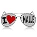 Produktbild Partybrillen bedruckte Pilotenbrille beklebte Fun Spassbrille Sonnenbrille Atzenbrille Pilotenbrille Karneval - I love Malle (Porno/Pilot)