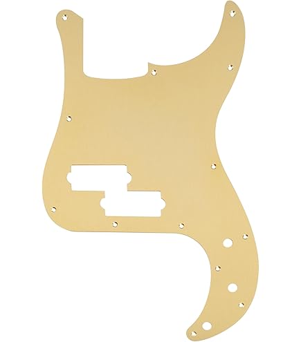 Battipenna Per Bassi Precision P Bass - Stile Dark Tortoise, 13 Fori, Per USA/Messico - Foto 3