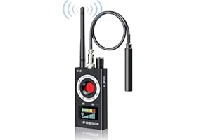 FiveSky Bug Detector Hidden Camera Detector - Anti Listening Devices for Spying/GPS Tracker/RF Signal Wireless/Eavesdropping Device, Radio Frequency Detector & Spy Camera Finder