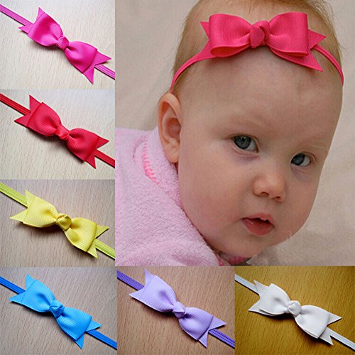 Demiawaking Mädchen Baby Kinder Satin Stirnband Haarband Zusätze - 2