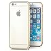 Produktbild Saxonia Aluminium Bumper iPhone 6 6S Ultra Slim Alu Case Schutz Hülle Rahmen (mit Klinke) Gold
