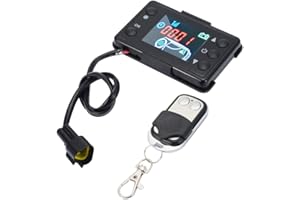 SANWAN SUNWAN 12V Car Heater LCD Switch Controller with 4 Button Remote Control For Car Diesels Air Heater Parking Heater