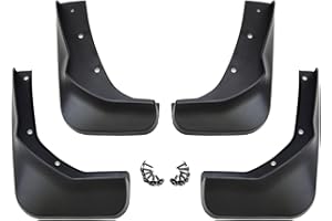 ‎J&J AUTOMOTIVE J&J AUTOMOTIVE | Schmutzfänger 4er Set vorne + hinten für Kuga 2 2012-2019, Abwaschbar, Einfache Montage, Strapazierfähig, Schwarz