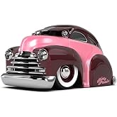 MGA Entertaintment CarTuned S2 1947 Chevy Fleetline - Pembe Lowrider Araba