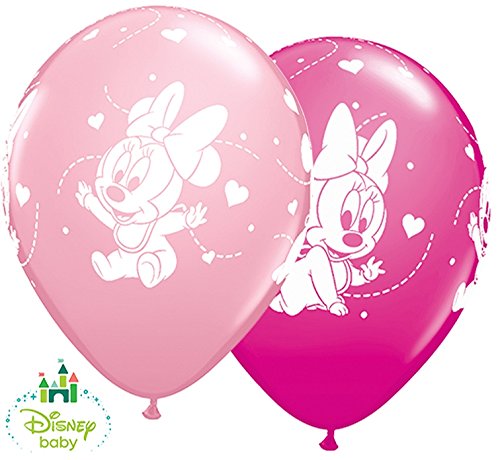 10 Luftballons Baby Minnie Maus 26cm