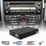 usb mp3 aux sd cd adapter wechsler für audi 8 pin Unterstützt MP3- und WMA Musik Wiedergabe