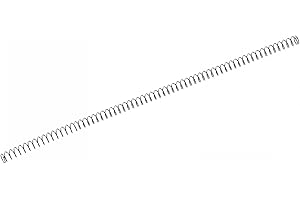 sourcing map Druckfedern (0,8 x 8 mm Außendurchmesser, 305 mm freie Länge), 304 Edelstahl-Verlängerungsfeder – für Reparaturen zu Hause, DIY-Projekte, silberfarben