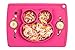 Price comparison product image Qshare Toddler Plates, One-Piece Baby Plate for Babies Toddlers and Kids, BPA-Free FDA Approved Strong Suction Plates for Toddlers, Dishwasher and Microwave Safe Silicone Placemat 28 * 20 * 2.5cm