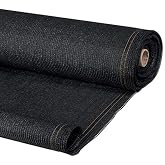 Brise-vue Renforcé 1m X 10m Gris - 220g/m², Occultation 95%, œillets Tous Les Mètres - Protection Intimité Jardin Terrasse