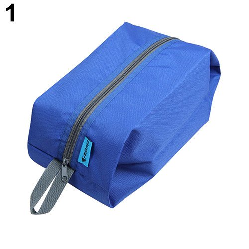Set 2 wasserdichte Schuhhülle Taschen oder Reise Organizer-Tasche. Ideal für Reisen. Zufällige Farben. - 6