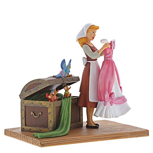 Enchanting Disney A29058 Figurine Couturière, Plastique, Multicolore, 20 x 12 x 19 cm