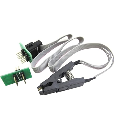 KeeYees SOP8 SOIC8 Clip De Prueba Y CH341A Programador USB